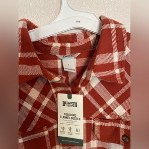 Duluth Trading Co Red Plaid Women's Jacket